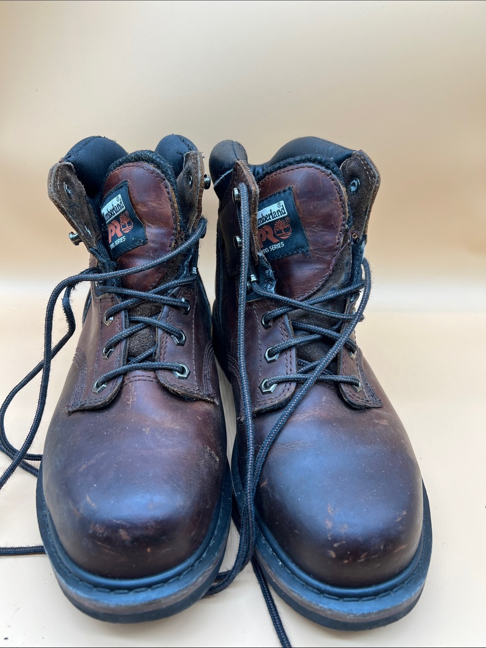 Timberland Pro Steel Toe EH Oil Resistant Work Boots size 8 W